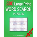 300 Large Print Word Search Puzzles