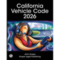 California Vehicle Code 2026