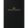 2021 24-Hour Daily Planner/Appointment Book: Dot Grid Journal (8.5 x 11 inches)