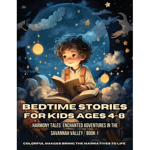 Bedtime Stories for Kids Ages 4-8: Harmony Tales: Enchanted Adventures in the Savannah Valley - Book 1