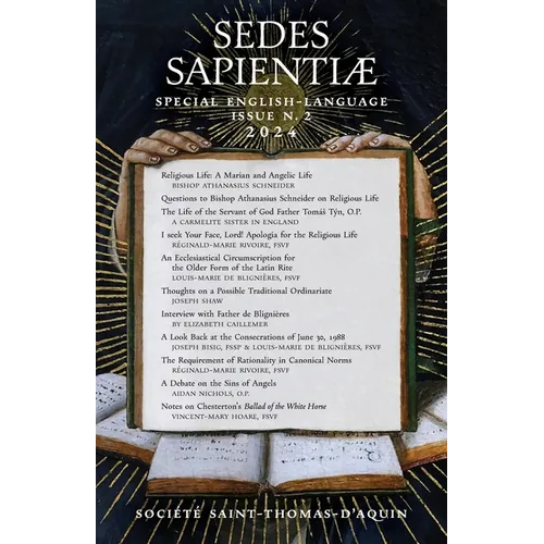 Sedes SapientiÆ: Special English-Language issue 2024