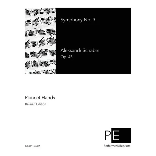 Symphony No. 3: Piano 4 Hands