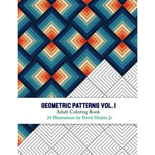 Geometric Patterns - Adult Coloring Book Vol. 1 - Inkcartel