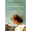 Red Ruby Heart in a Cold Blue Sea