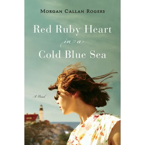 Red Ruby Heart in a Cold Blue Sea