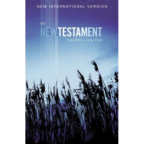 NIV, Outreach New Testament, Large Print, Paperback