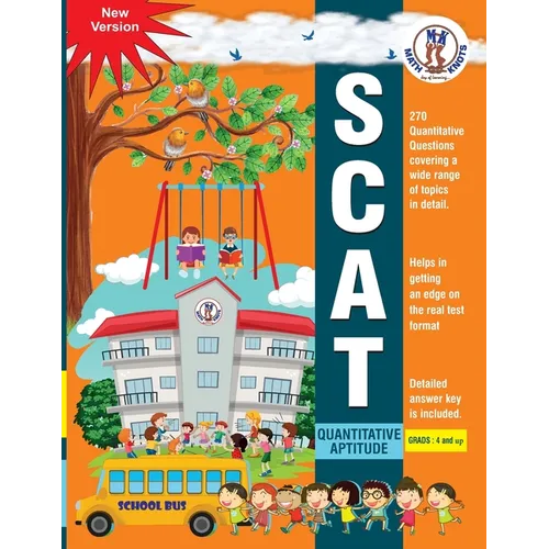 SCAT Quantitative Aptitude-Grades 4 and up