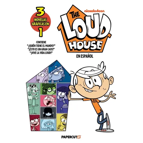 The Loud House 3 in 1 Vol. 1 (Spanish Language Edition)