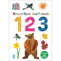 Brown Bear and Friends 123 (World of Eric Carle): A Padded Board Book with a Crinkle-Me Cover for Babies & Toddlers