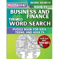 Business & Finance - Themed Word Search - Fun & Educational Puzzles for Kids, Teens, and Adults (Large Print Edition): Featuring Engaging Themed Word