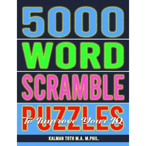 5000 Word Scramble Puzzles to Improve Your IQ