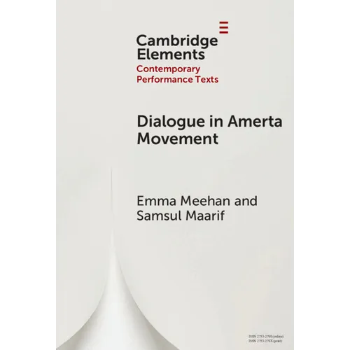 Dialogue in Amerta Movement