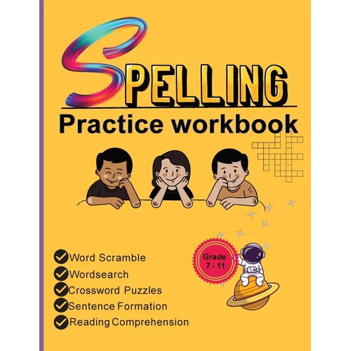 Spelling Practice Workbook: Building Spelling Skills of Tier Two Academic Words Part -1
