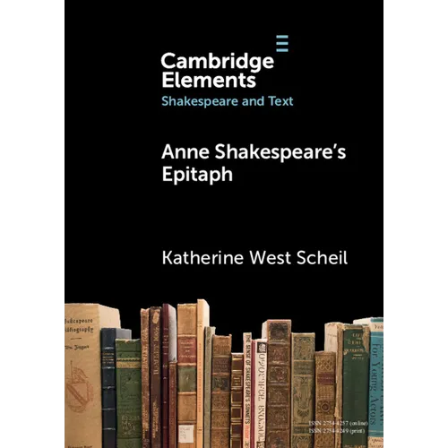 Anne Shakespeare's Epitaph