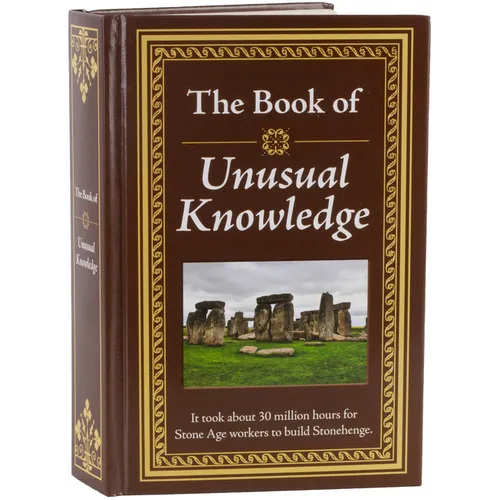 The Book of Unusual Knowledge: Big Book of Fascinating Facts & Information Hardcover Gift for Trivia Buffs, Curious Minds, Adults, Dad & Knowledge See