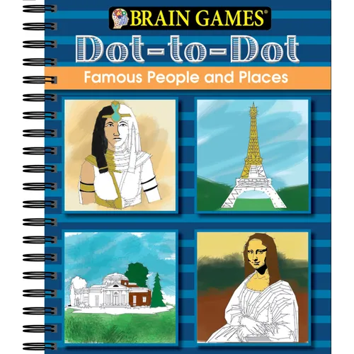 Brain Games - Dot to Dot: Famous People and Places
