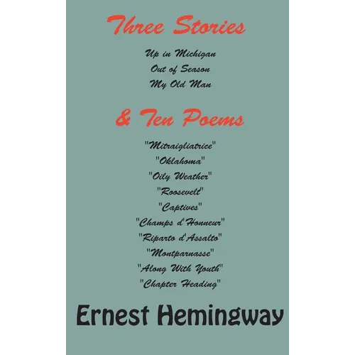 Three stories and ten poems