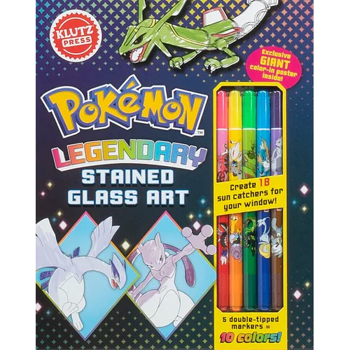 Pokémon Legendary Stained Glass