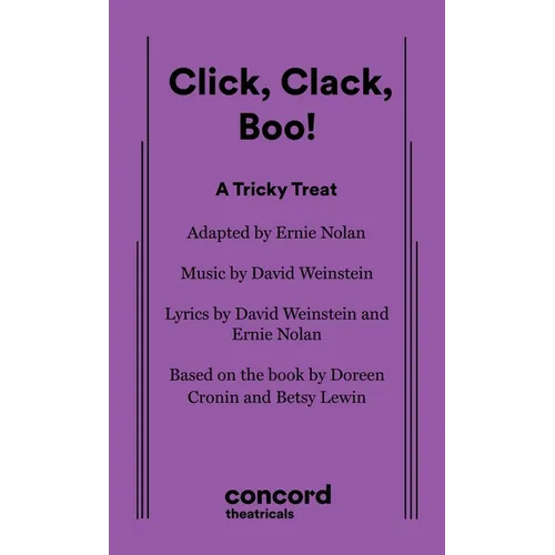 Click, Clack, Boo!