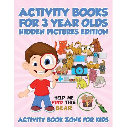 Activity Books For 3 Year Olds Hidden Pictures Edition
