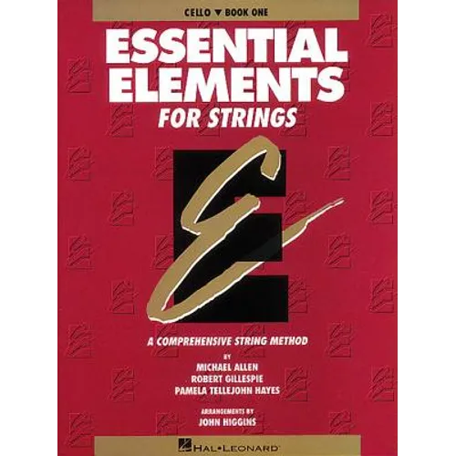 Essential Elements for Strings Book 1 (Original Series) Cello Method for Beginners Learn Instrument Position, Fingerings, Bowing Techniques, Music The