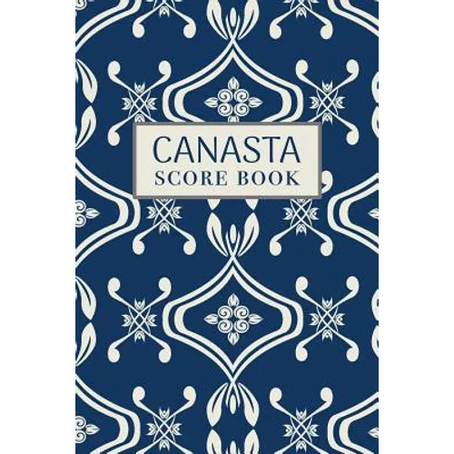 Canasta Score Book: 6x9, 110 pages, Keep Track of Scoring Card Games