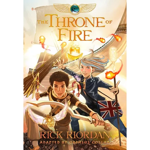 Kane Chronicles, The, Book Two: Throne of Fire: The Graphic Novel, The-The Kane Chronicles, Book Two