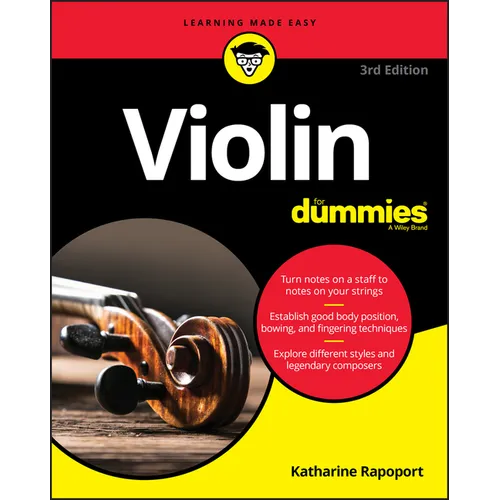Violin for Dummies: Book + Online Video and Audio Instruction