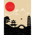 Kanji Practice Notebook: Genkouyoushi Notebook - Japanese Kanji Practice Paper Calligraphy Writing Workbook for Students and Beginners