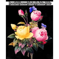 Beautiful Flowers Coloring Book for Adults