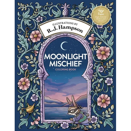 Moonlight Mischief Coloring Book