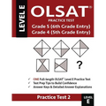 Olsat Practice Test Grade 5 (6th Grade Entry) & Grade 4 (5th Grade Entry)-Test: One Olsat E Practice Test (Practice Test Two), Gifted and Talented 6th