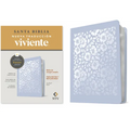 Biblia de Margen Amplio Ntv Con Filament (Sentipiel, Floral, Letra Roja)