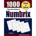 The Giant Book of Numbrix: 1000 Easy to Hard (10x10) Puzzles