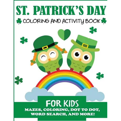 St. Patrick's Day Coloring and Activity Book for Kids