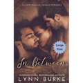 In Between Large Print: A Steamy MMF Bisexual Menage Romance