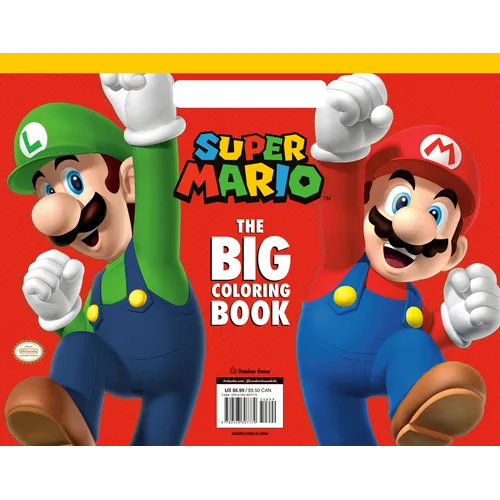 Super Mario: The Big Coloring Book (Nintendo(r))