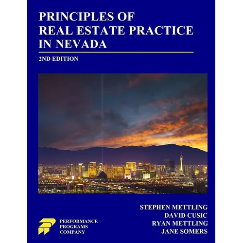 Principles of Real Estate Practice in Nevada: 2nd Edition