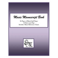 Music Manuscript Book (Purple): 96 pages, 12 staves: Includes Music Reference Charts