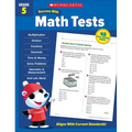 Scholastic Success with Math Tests Grade 5 Workbook