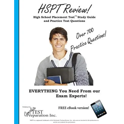 HSPT Review! High School Placement Test Study Guide and Practice Test Questions