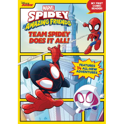 Spidey and His Amazing Friends: Team Spidey Does It All!: My First Comic Reader!