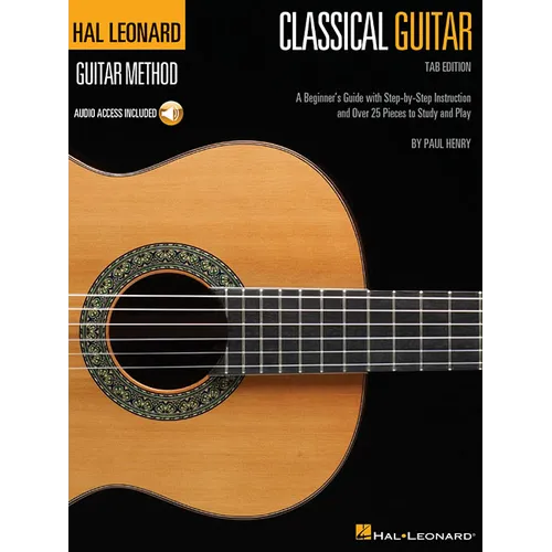 Hal Leonard Classical Guitar Method (Tab Edition) Book/Online Audio