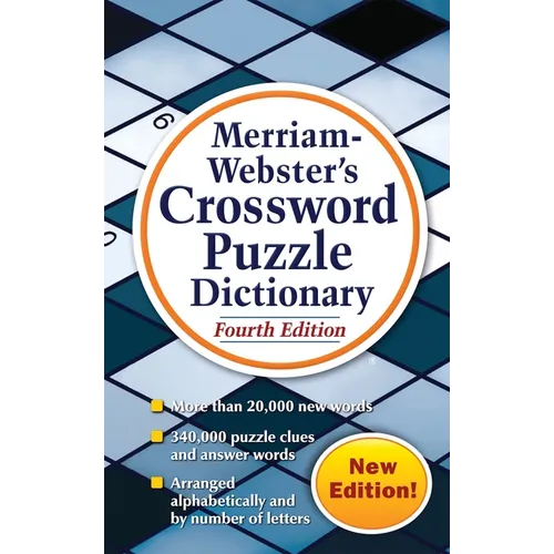 Merriam-Webster's Crossword Puzzle Dictionary