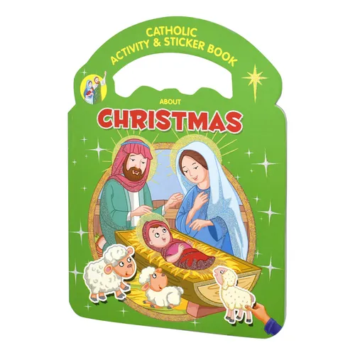 Catholic Activity & Sticker Book about Christmas