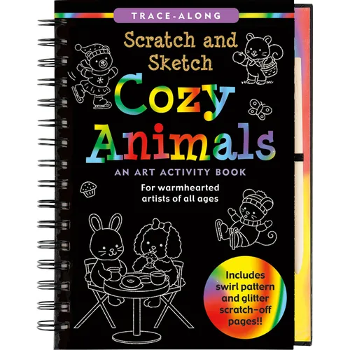 Scratch & Sketch Cozy Animals