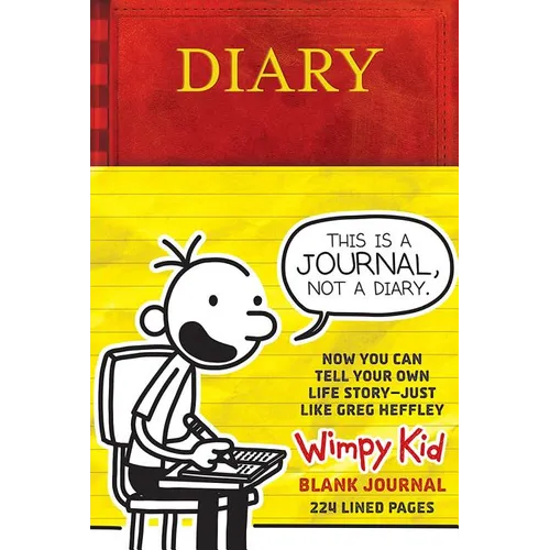 The Diary of a Wimpy Kid Blank Journal: 224 Lined Pages and Jeff Kinney Spot Art Throughout