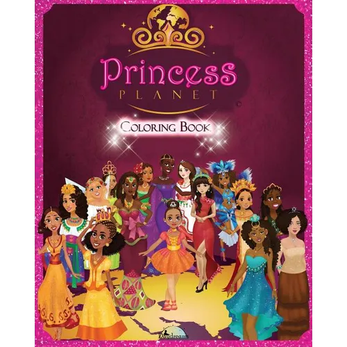 Princess Planet: Coloring Book