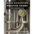 Water Distribution Practice Exams: For Grades 2-3