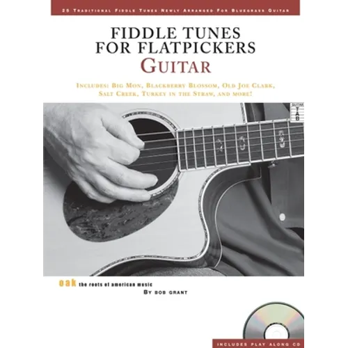 Fiddle Tunes for Flatpickers - Guitar - Book/Online Audio [With CD]